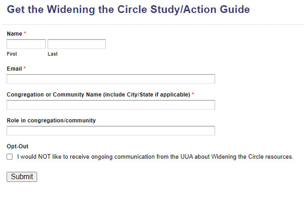  Widening the Circle of Concern Study/Action Guide form